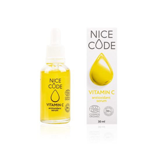 Сыворотка-антиоксидант для лица «Vitamin C» Nice Code